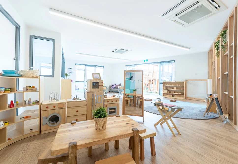 Pretend play kitchen at Craigieburn kindy