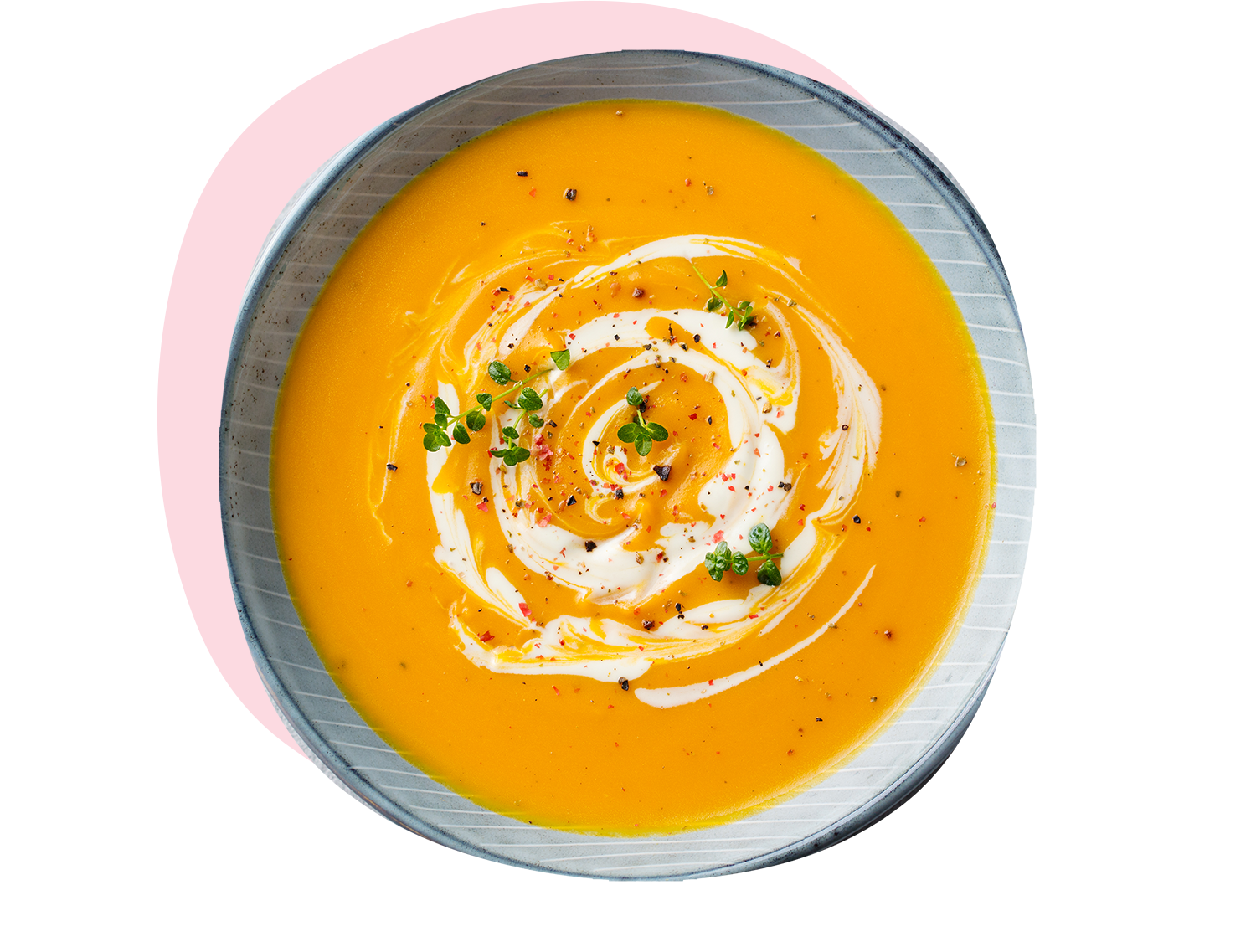 Healthy pumpkin soup for kids